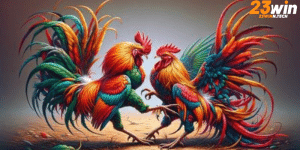 Đá gà cựa dao tại 23WIN - Trận đấu hấp dẫn và kịch tính
